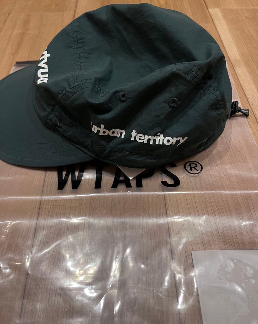 超美品‼️WTAPS ダークグリーン キャップ urban territory