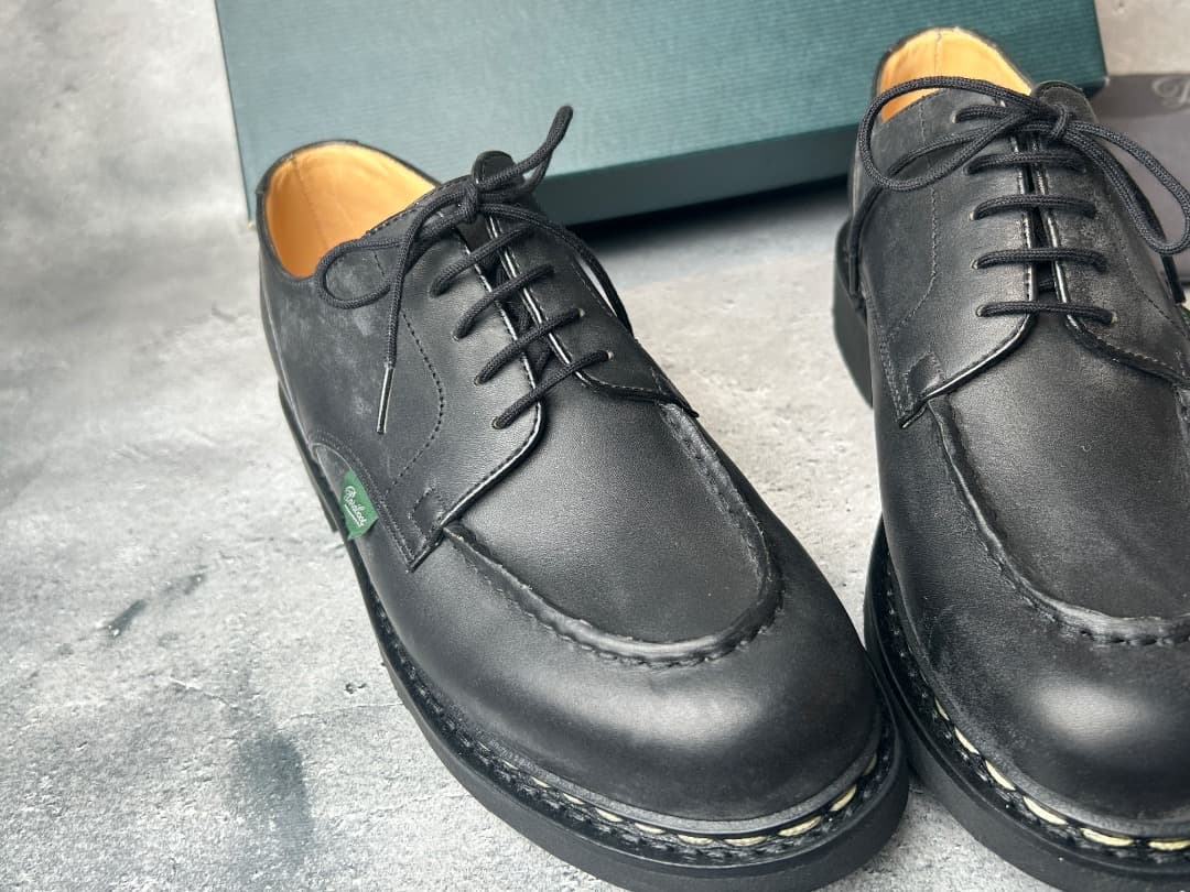 未使用　Paraboot CHAMBORD　シャンボード　ブラック UK6.5