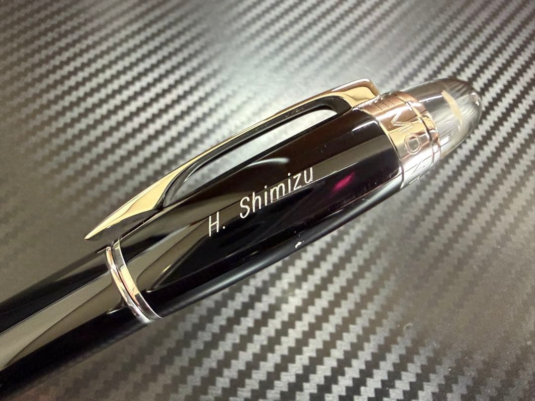 未使用に近い モンブラン スターウォーカー レジン ローラーボール