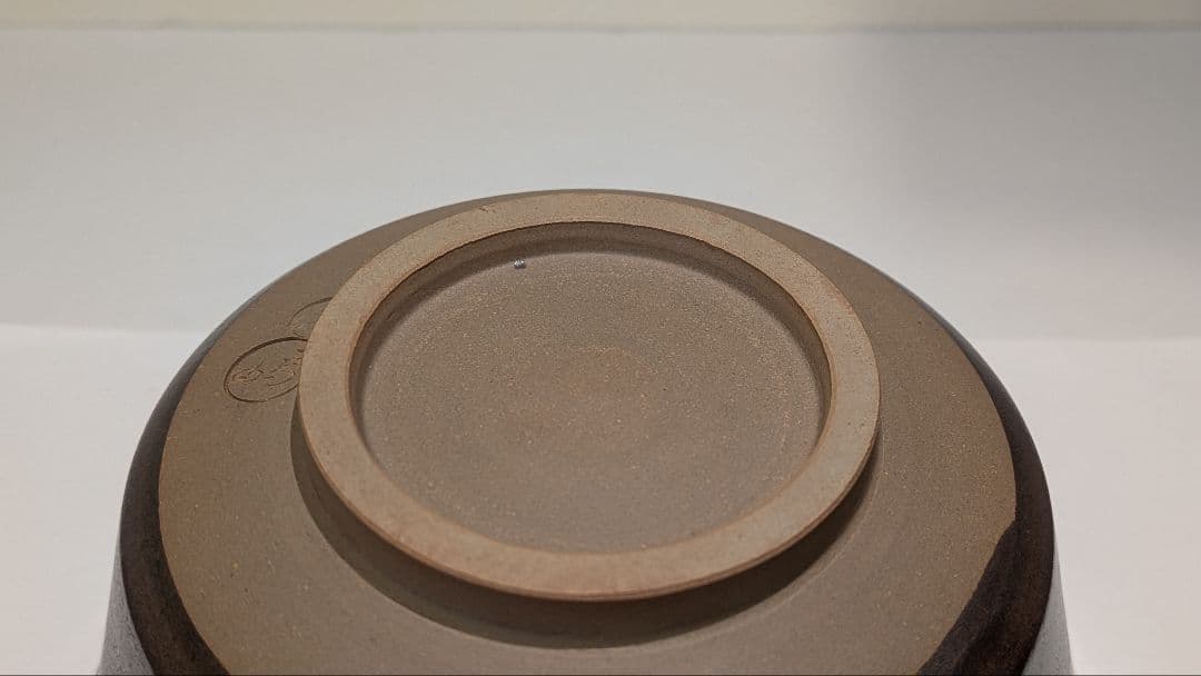 『鬼丸雪山』高取焼　茶碗　茶道具　共箱共布しおり栞　雪山窯