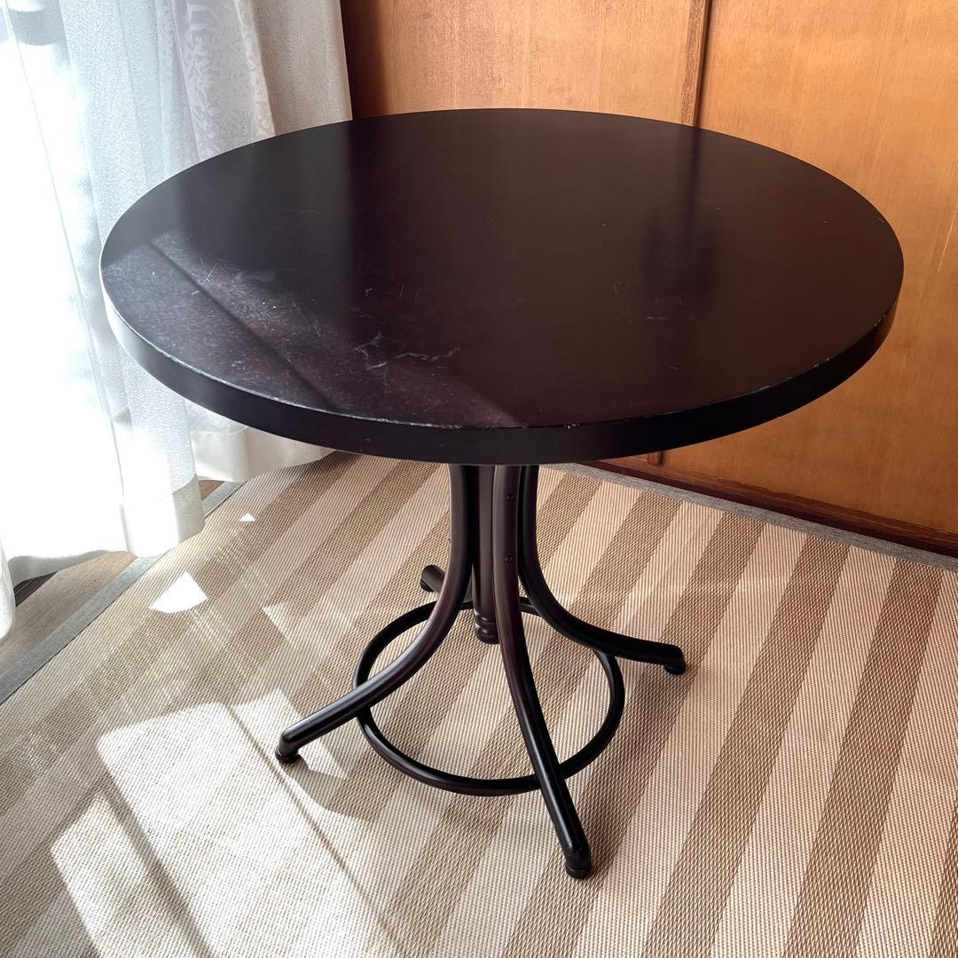 た77・た50【秋田木工 No.401T系】曲げ木ラウンドテーブル 円卓 2卓