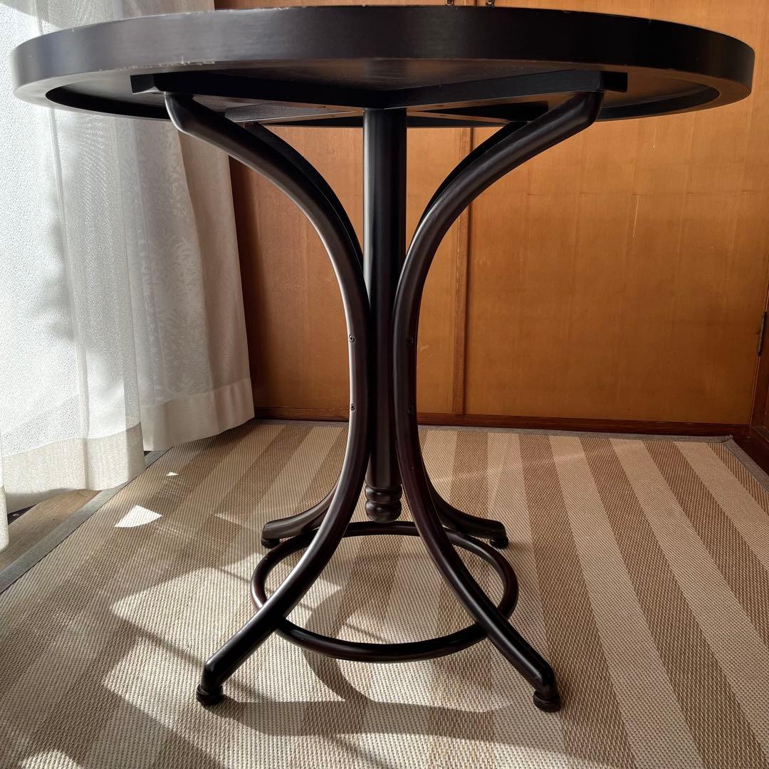 た77・た50【秋田木工 No.401T系】曲げ木ラウンドテーブル 円卓 2卓