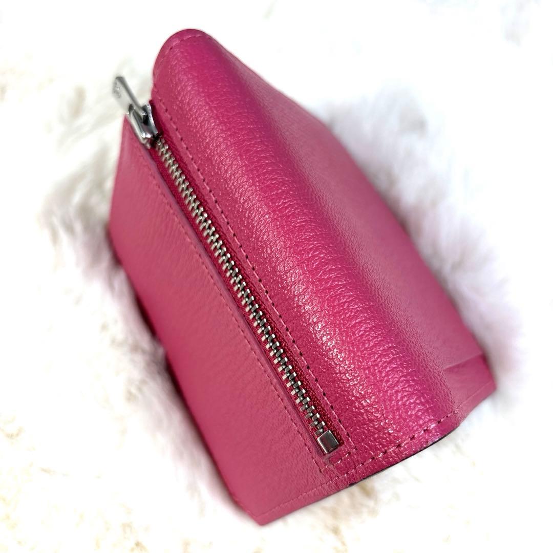 【美品】L'arcobaleno ラルコバレーノ スマートカードウォレット