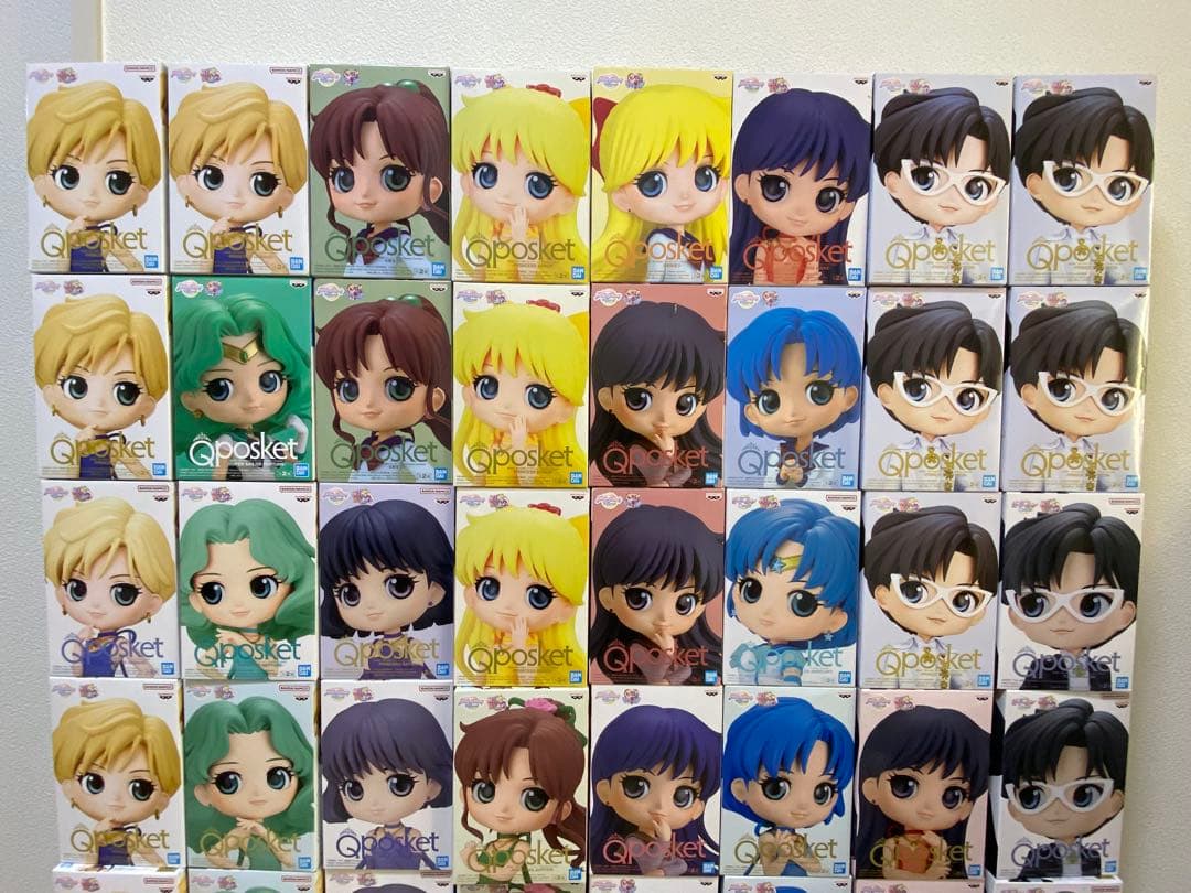 未開封 セーラームーンフィギュア 56個 Qposket まとめ売り