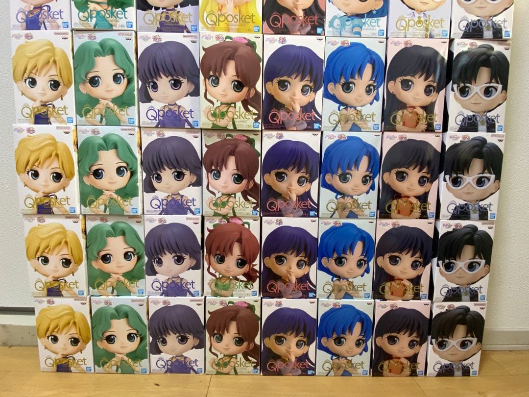 未開封 セーラームーンフィギュア 56個 Qposket まとめ売り