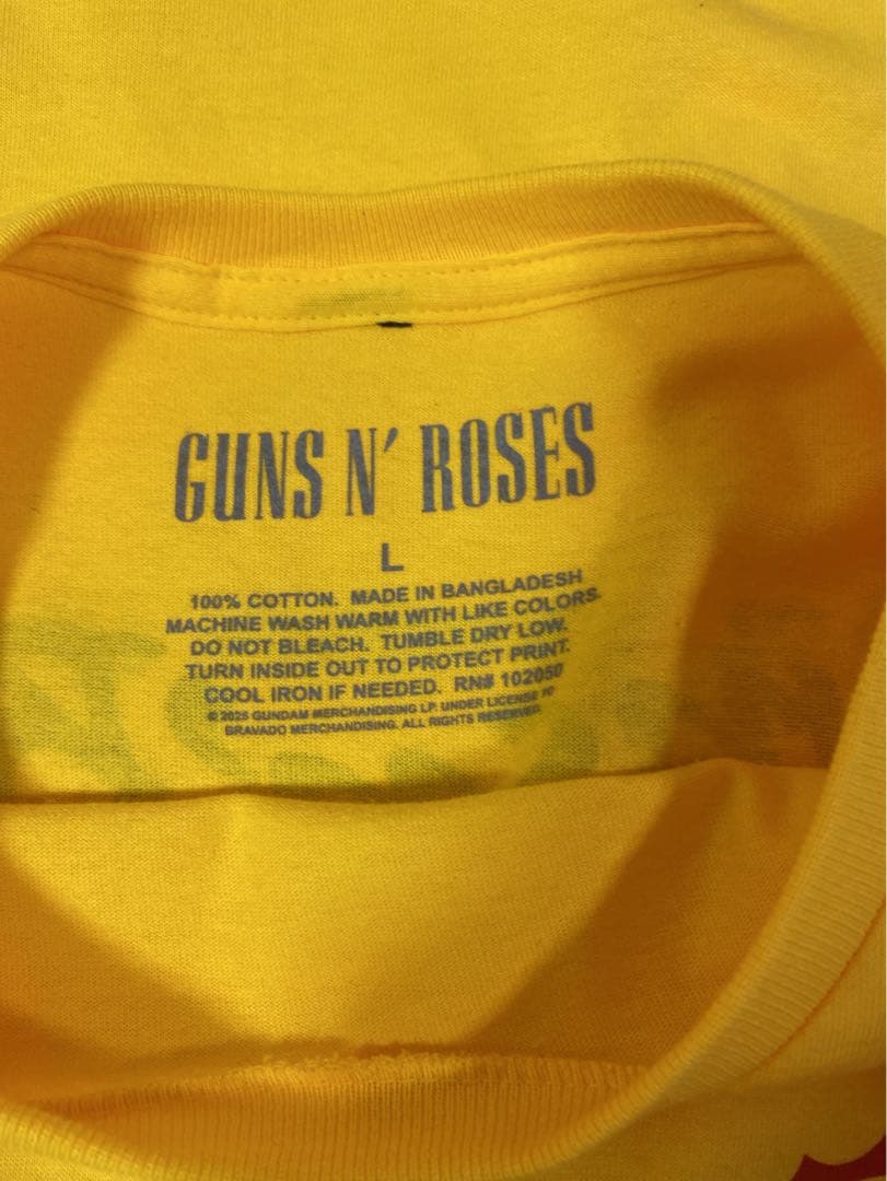 セール！GUNS N' ROSES 2025年日本公演Tシャツ