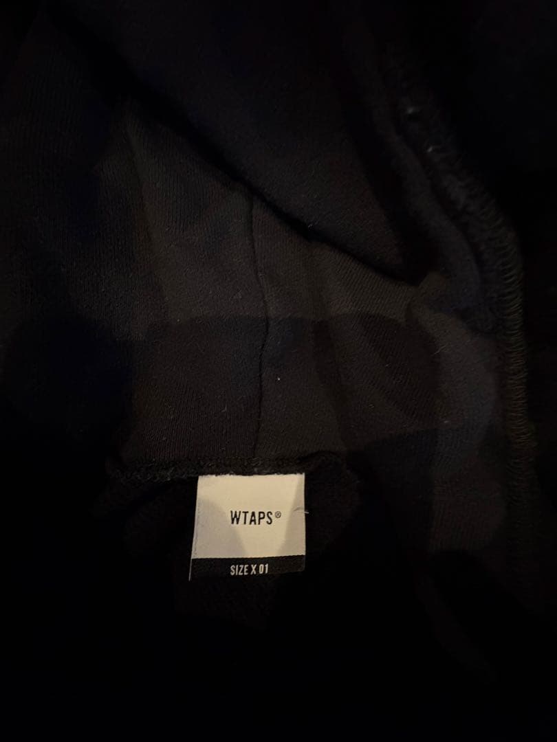 Wtaps センターロゴパーカー　ブラックS