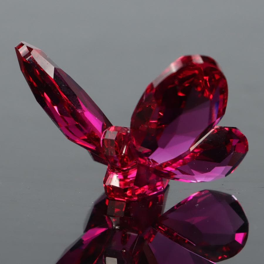 Y2435-6 スワロフスキー クリスタル バタフライ 蝶 3個セット