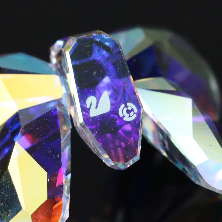 Y2435-6 スワロフスキー クリスタル バタフライ 蝶 3個セット