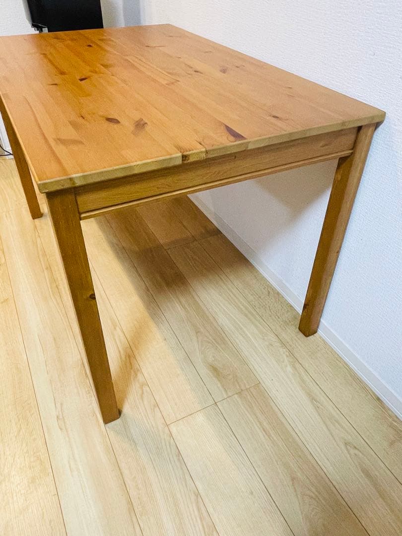 【千葉県流山市引取限定】IKEA ヨックモック　テーブル&チェア4脚セット