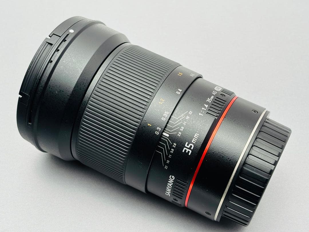 サムヤン　35mm F1.4 AS UMC キヤノンEFマウント　AE対応