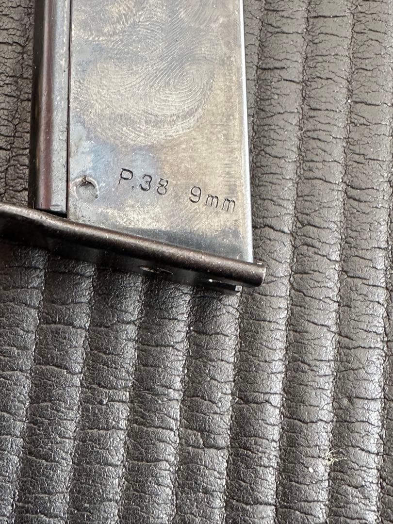 マルシン工業　ワルサーP38ミリタリー 樹脂製 SPG規格適合 モデルガン