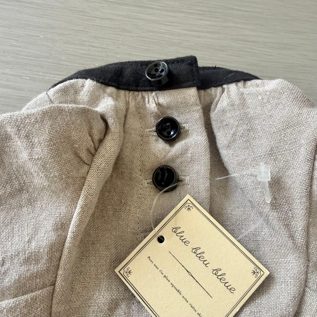 blue bleu bleue 新品タグ付 カンパーニュ・ブラウス35