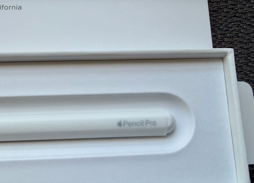 未使用 Apple pencil pro アップルペンシルプロ 純正