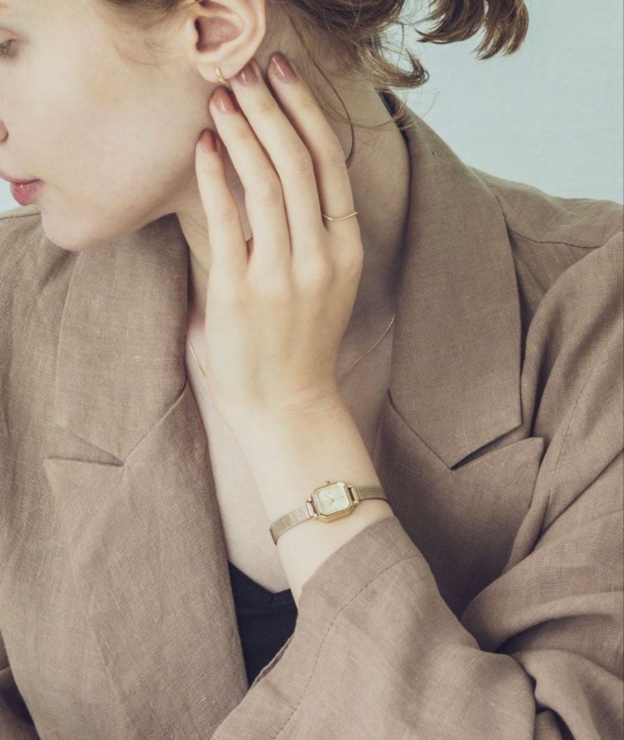 ete 腕時計 ゴールド 電池交換済