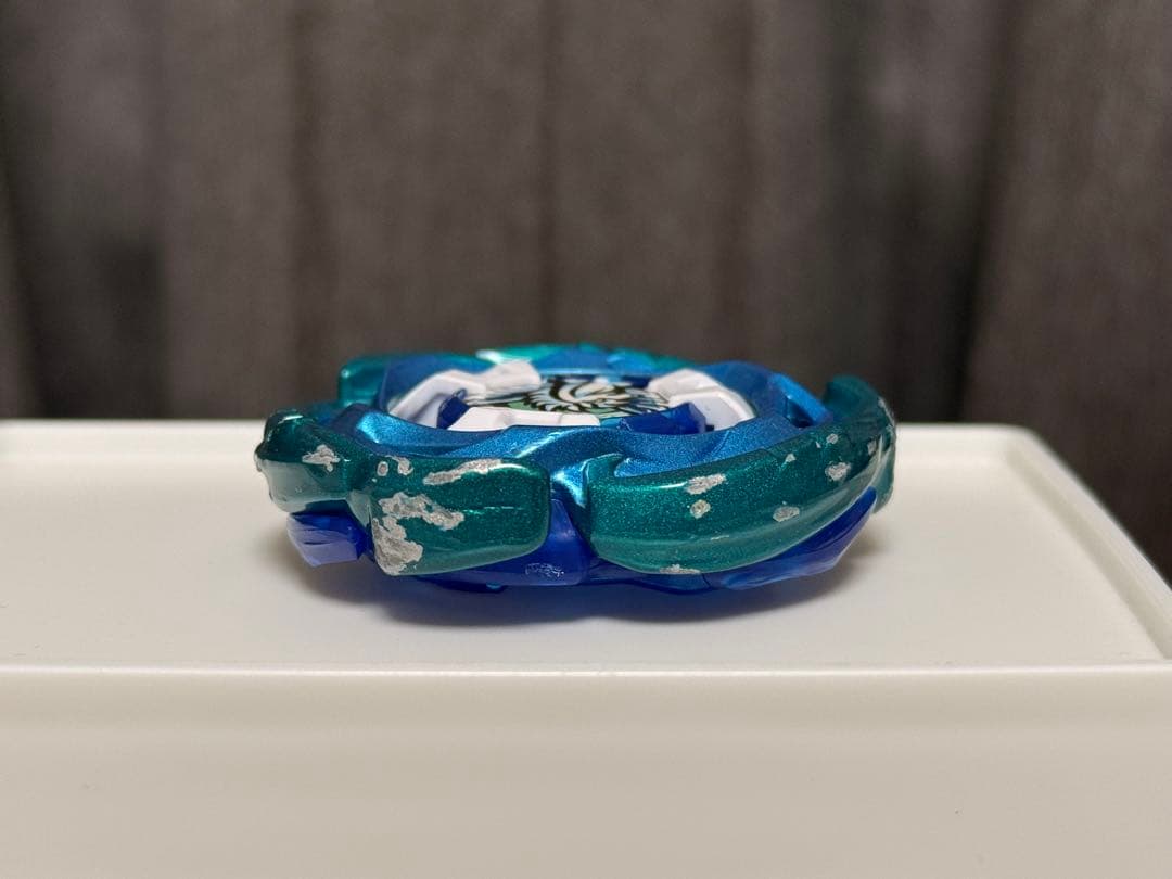 エアロペガサス3-70A ダブルメタルコートブルー×グリーン ベイブレードx