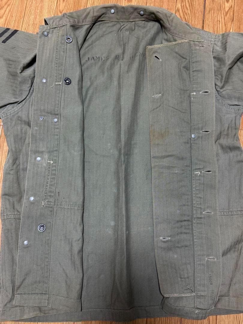 米軍 実物 USMC P-44 HBTジャケット