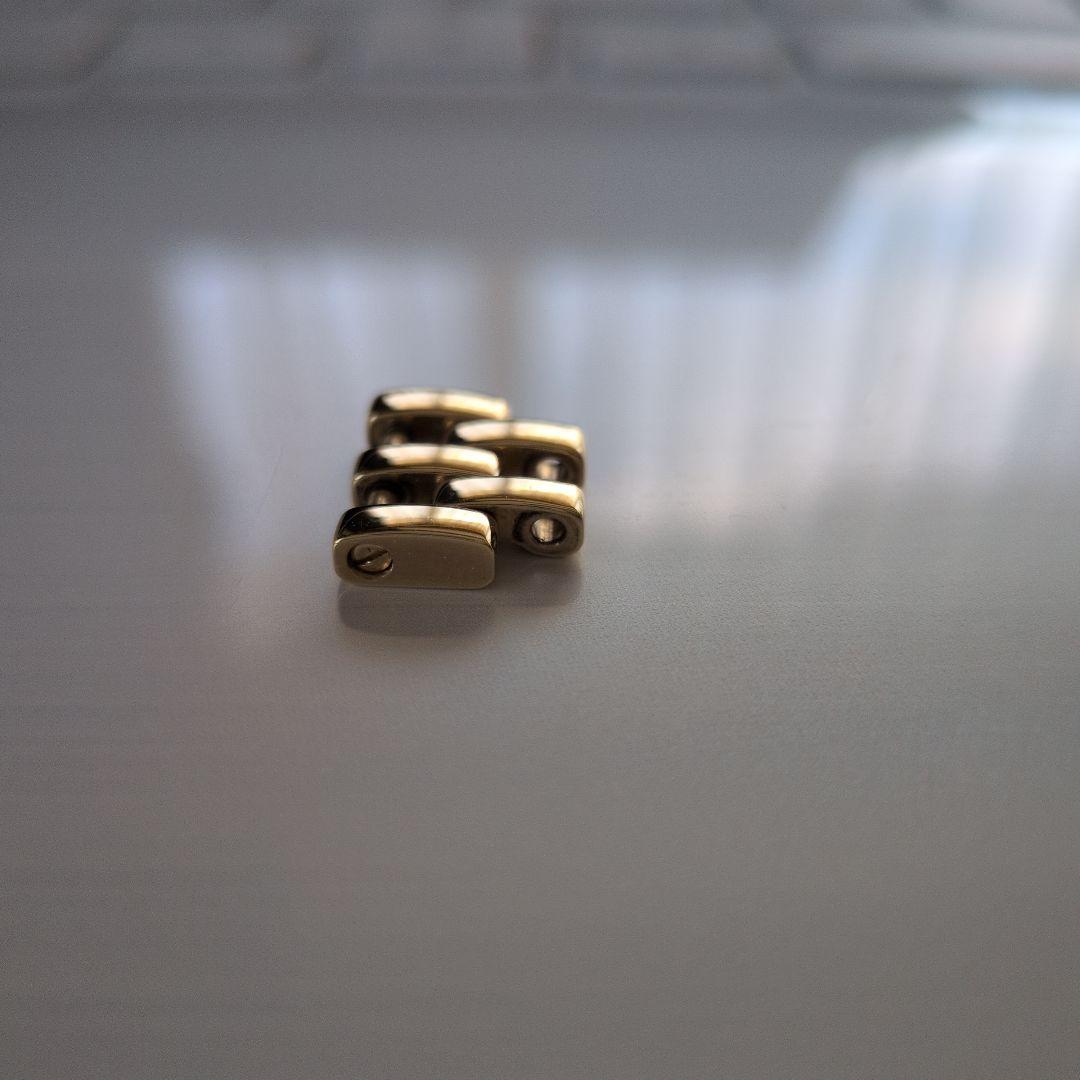 カルティエ パンテールミニ用 コマ 純正K18YG ベルトパーツ ゴールド