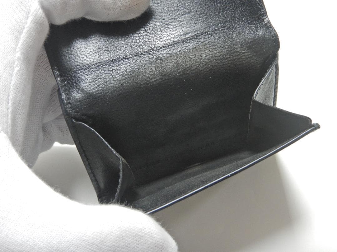 h*☻様 BALENCIAGA バレンシアガ 三つ折り財布 594312 ブラッ