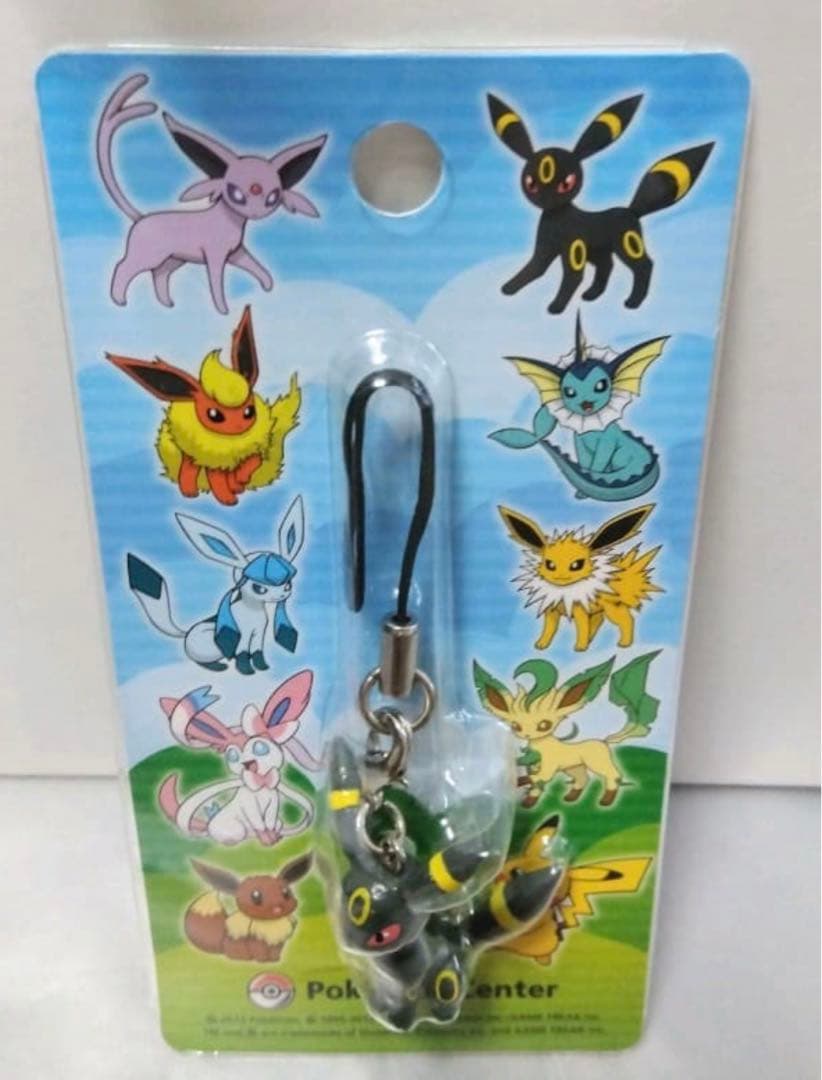 ポケモン　ストラップ　フィギュア　ブラッキー　202512111324