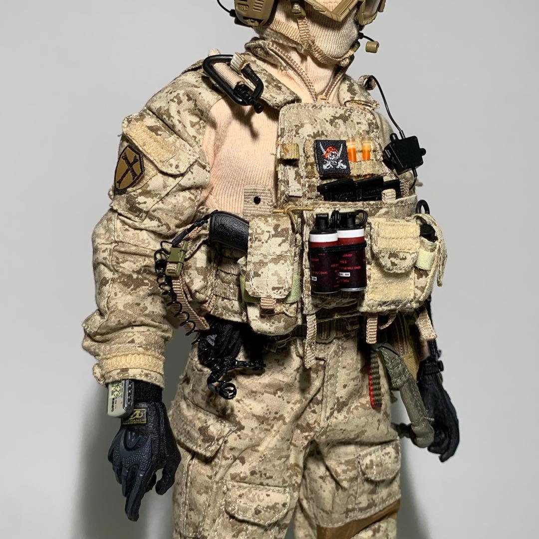 ユ*読様 1/6カスタムフィギュア　アメリカ海軍特殊戦開発グループ　シールチーム