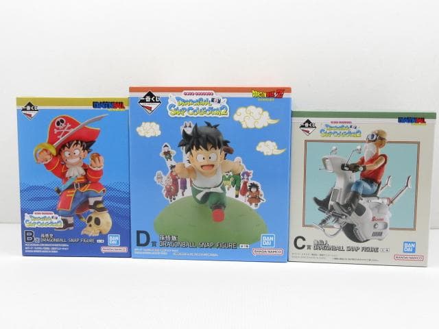 未開封 ドラゴンボール SNAP FIGURE B賞 C賞 D賞 ３個セット