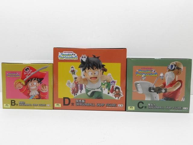 未開封 ドラゴンボール SNAP FIGURE B賞 C賞 D賞 ３個セット