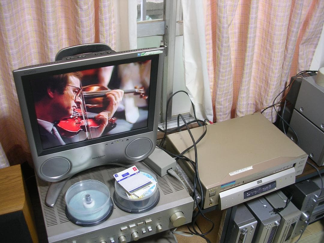 ＜動作品＞SONY DVP-S7700 DVDプレーヤー+リモコン付き