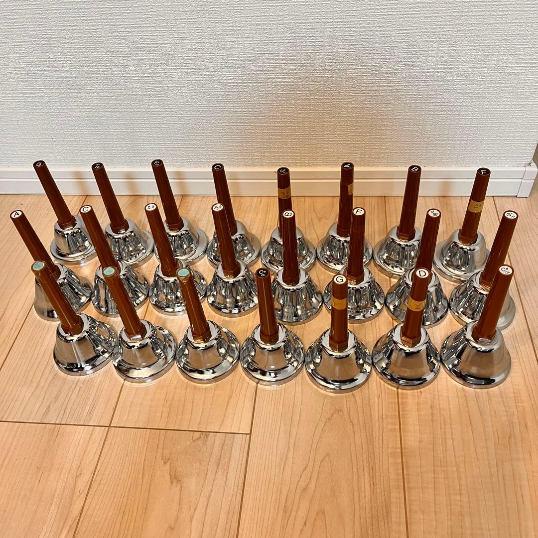 ウチダ　内田　ミュージックベル　23音　ハンドベル