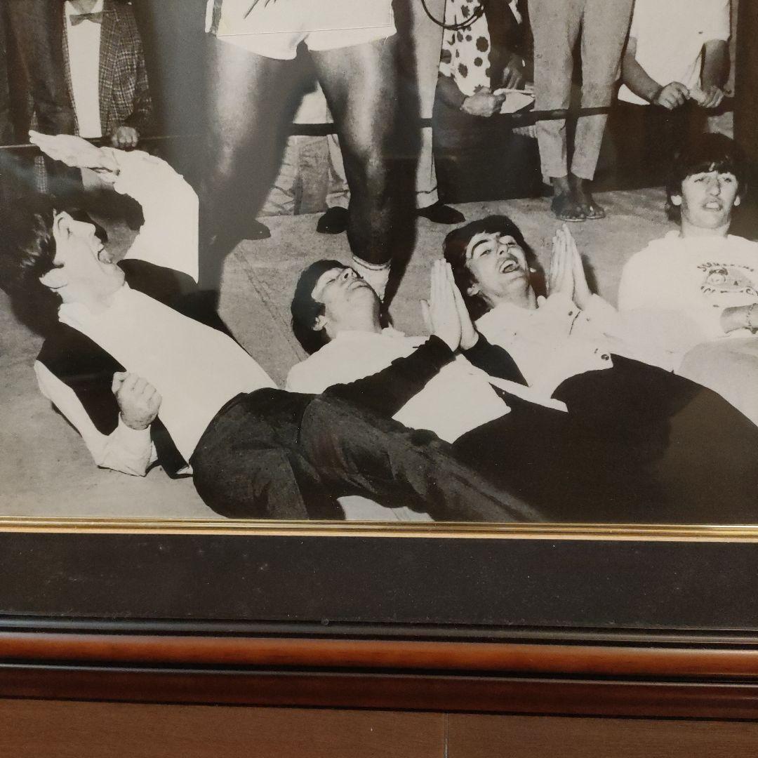 モハメド・アリ直筆サイン額入り ビートルズ 鑑定証明書