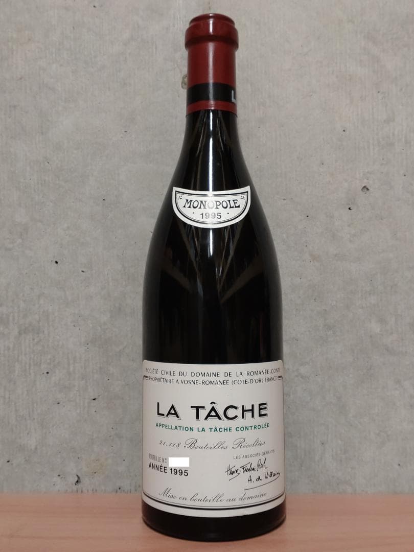 【正規】DRC ラ・ターシュ 1995 ワンオーナー・美品