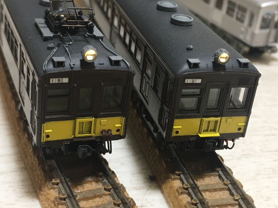 国鉄可部線クモハ11477+クハ16422(広ヒロ) 特製加工品 旧型国電