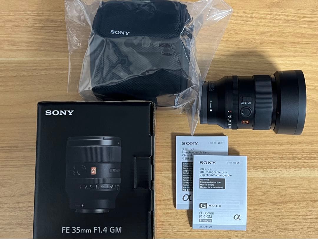 SONY FE 35mm F1.4 GM 単焦点レンズ SEL35F14GM