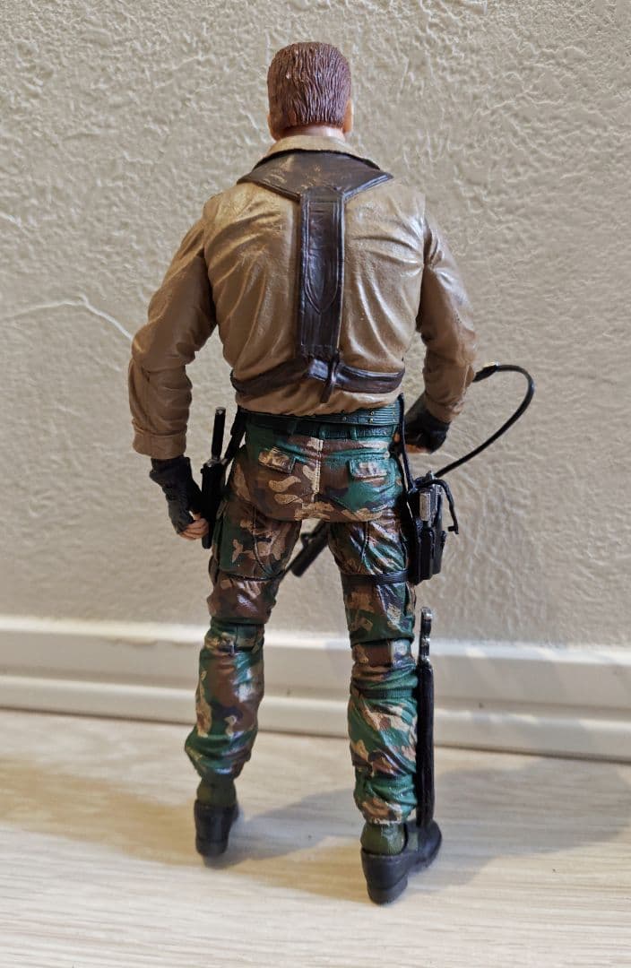 プレデター NECA シュワちゃん アクションフィギュア 迷彩服 武器付き