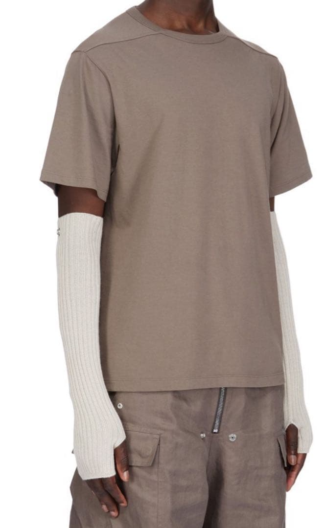 小物 Rick Owens armwarmer black sizeF wool100