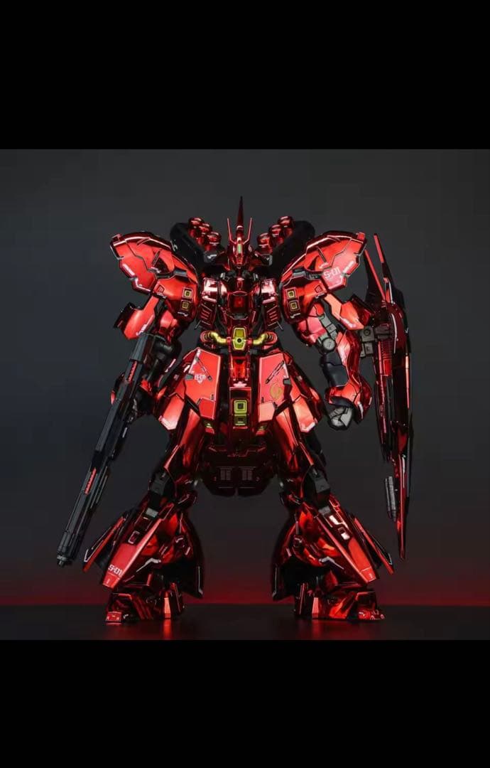 未組立 海外版 RG MSN-04 SAZABI メカニカルコアメッキ