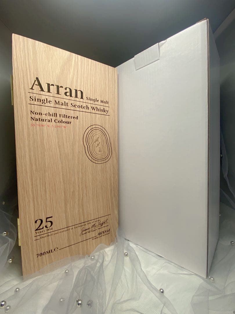 アラン25年 700ml シングルモルト ウイスキー 46度 箱付