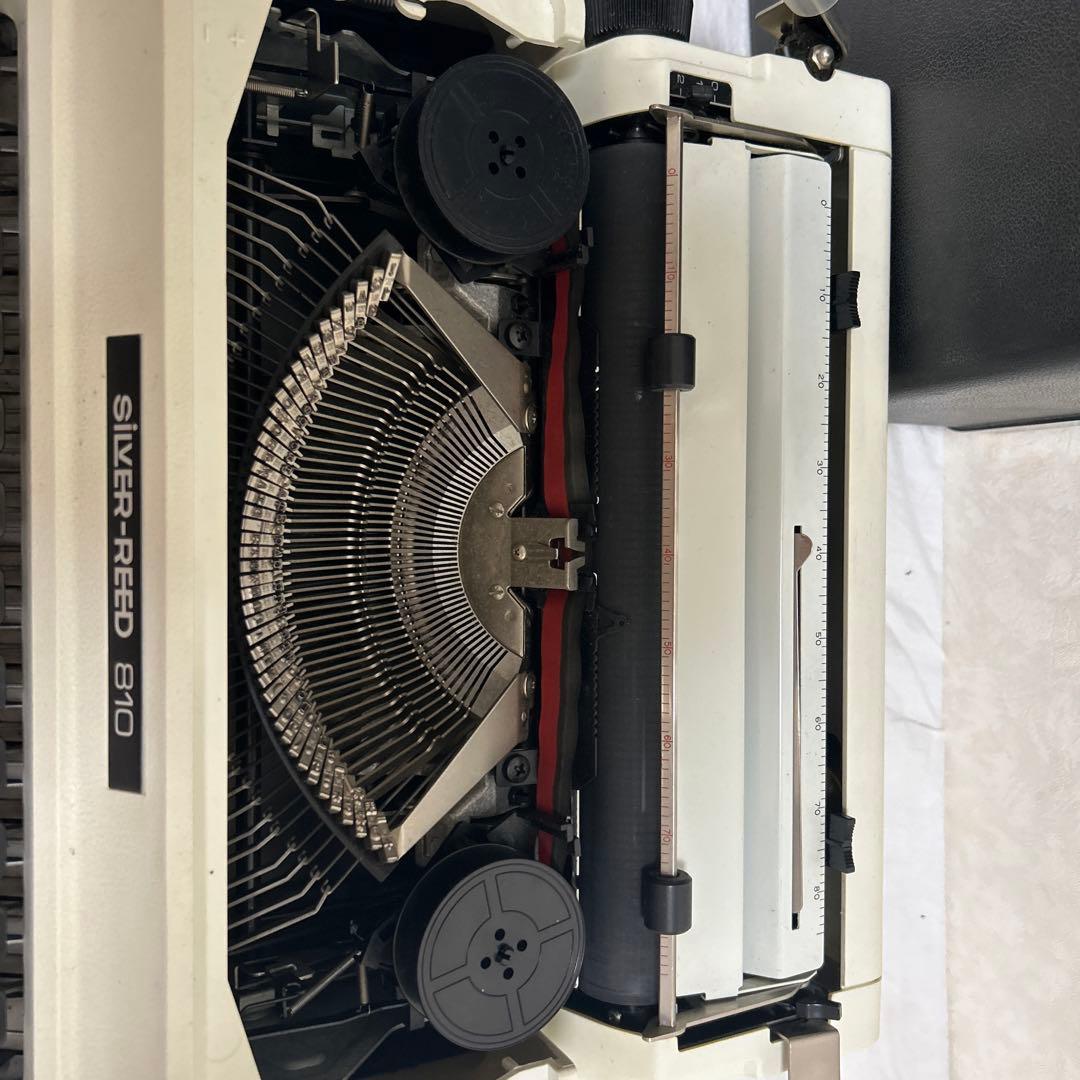SILVER REED 810 レトロタイプライター インテリア用　ケース付