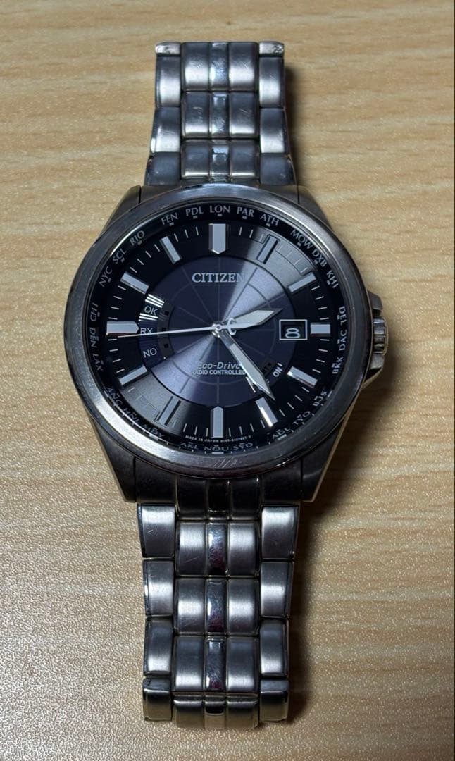 シチズン エコドライブ電波時計 H145 -S073545