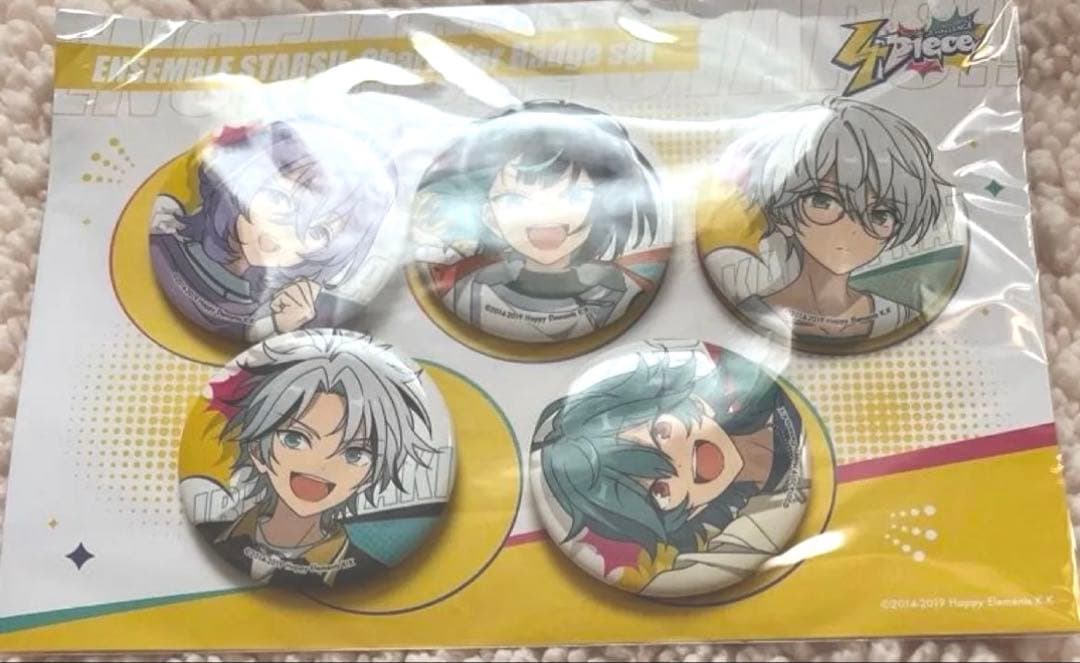 あんスタ キャラバッジセット 4piece ニューフェイス 初期