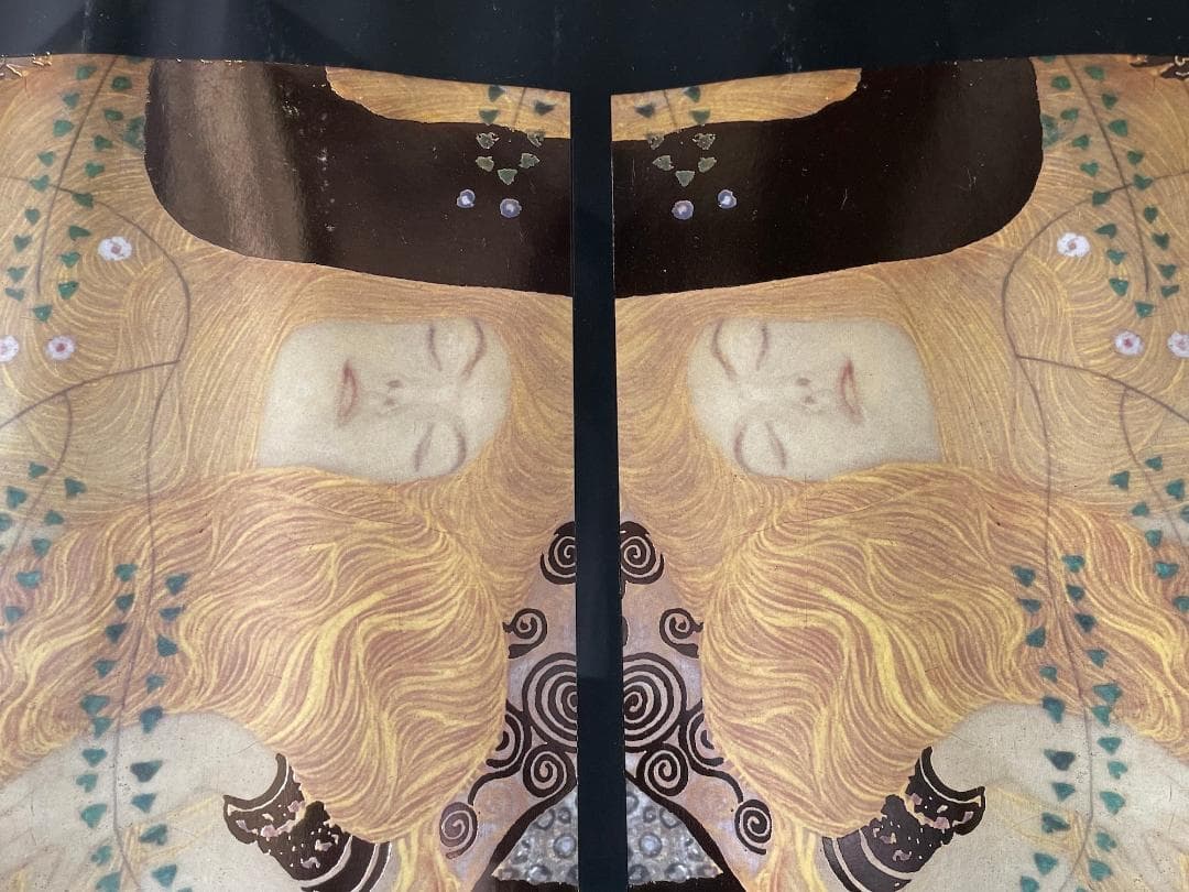 KLIMT クリムト 水蛇 大型 額装品 ポスター