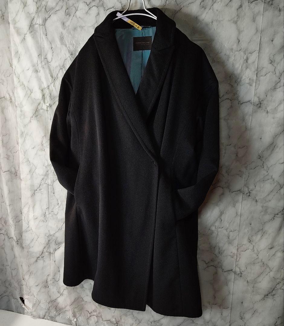 【TOMORROWLAND collection】アンゴラ100%ロングコート