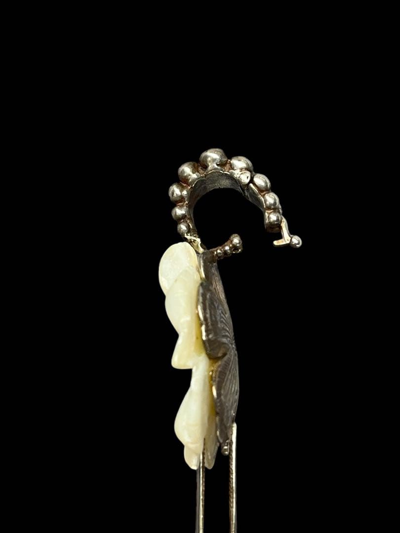 STEPHEN DWECK SVペンダントトップ 白蝶貝 花モチーフ