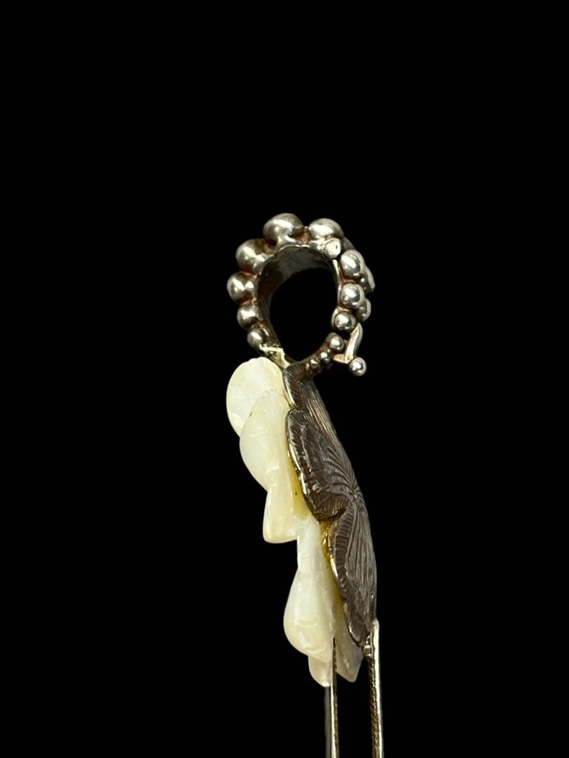 STEPHEN DWECK SVペンダントトップ 白蝶貝 花モチーフ