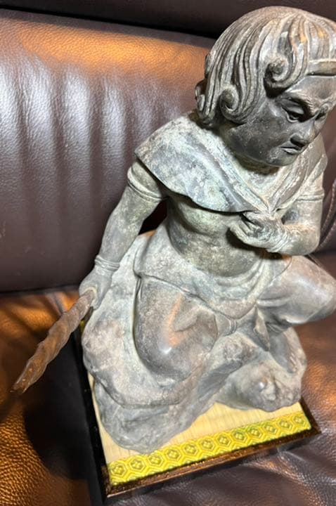 不動明王 坐像 青銅 江戸時代後期から幕末期明治