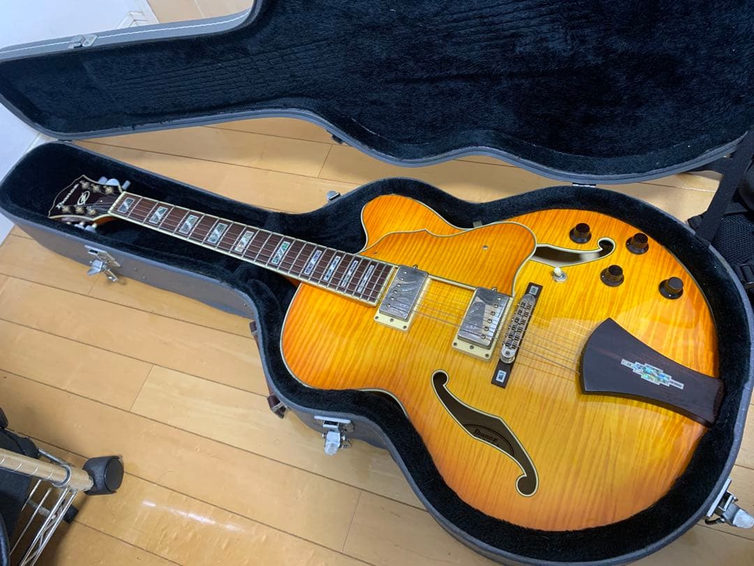 ギター Ibanez AF105 Amber Burst