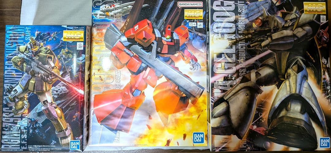 【新品未開封】MG ジム・スナイパー カスタム リックディアス 量産型ゲルググ