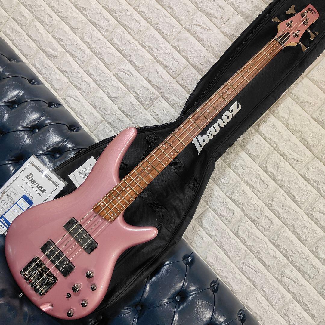 美品 Ibanez/アイバニーズ 4弦 エレキベース SR300E-PGM