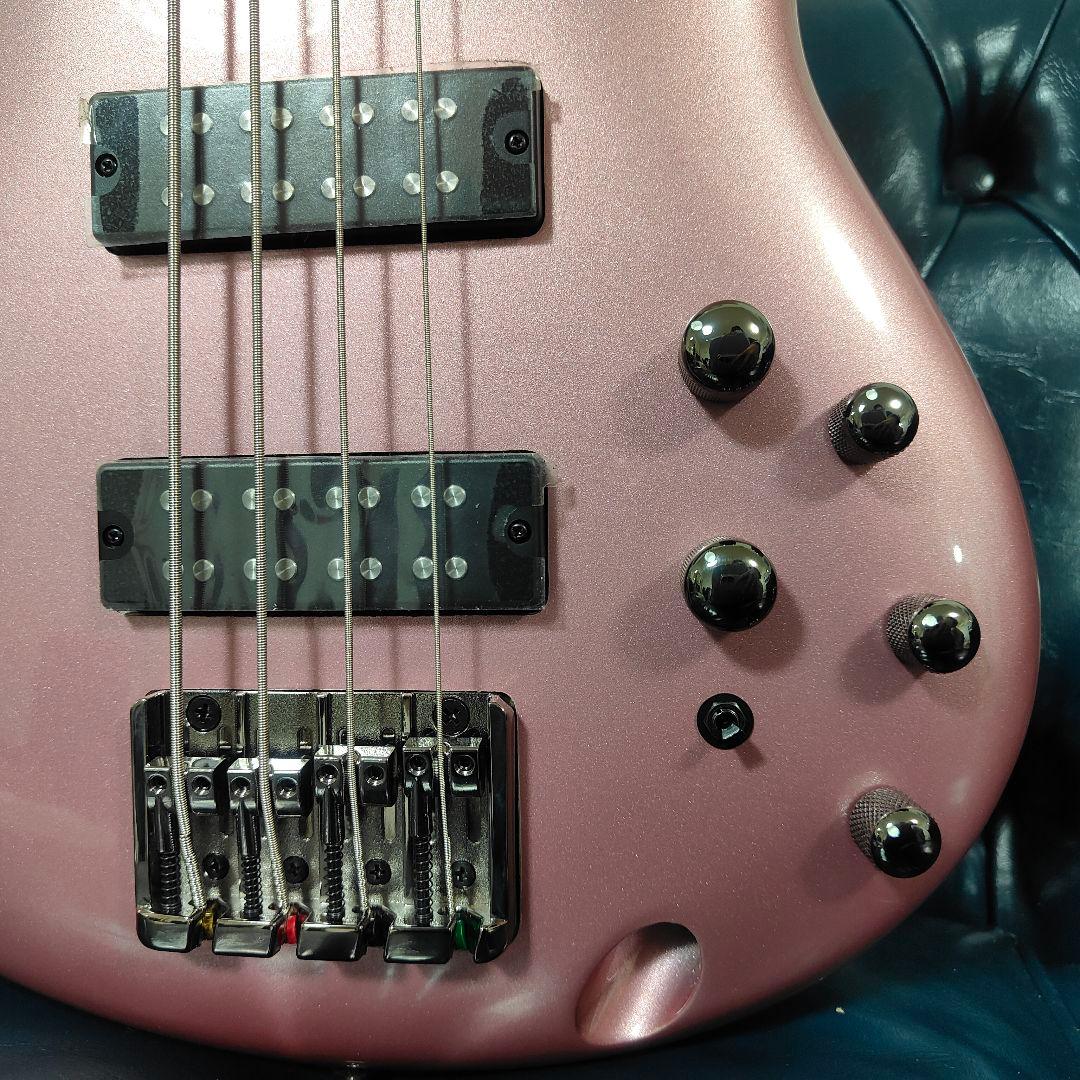 美品 Ibanez/アイバニーズ 4弦 エレキベース SR300E-PGM