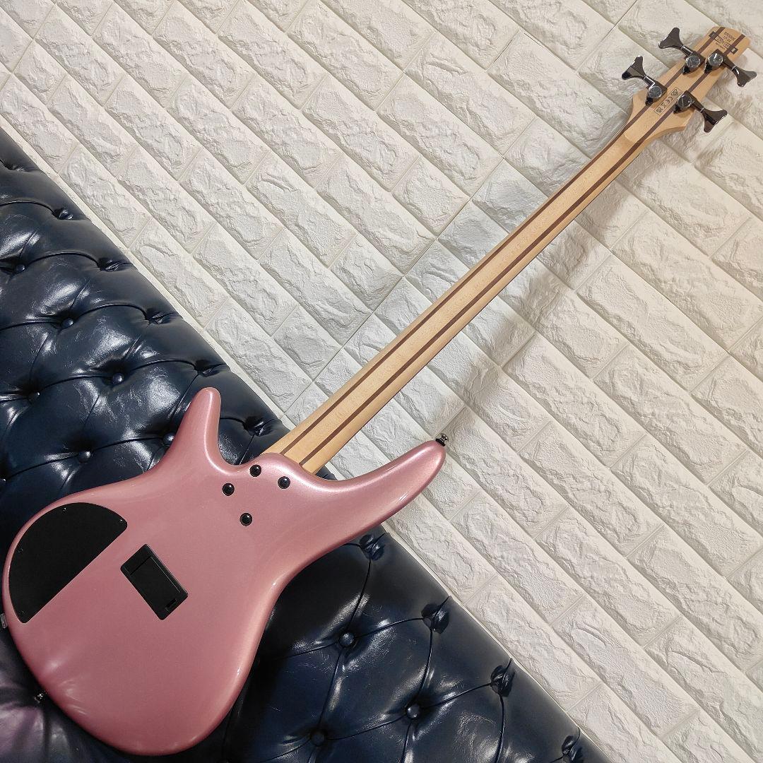 美品 Ibanez/アイバニーズ 4弦 エレキベース SR300E-PGM